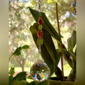 Crystal Prism Rainbow Suncatcher